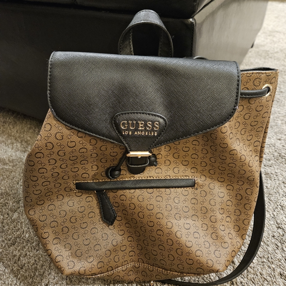 Guess Faux - Leather Backpack